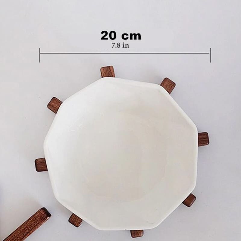 HomelyMode™ Wood Table Mat