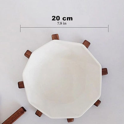 HomelyMode™ Wood Table Mat